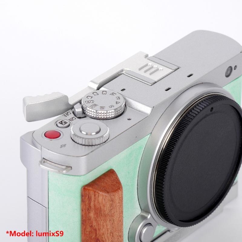 Lightweight Hot Shoe Thumb Grip Rest AntiSlip Design Compatible for S9 Cameras NonObstructive Controls Accessories