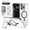 Applicable To Iphone16 Transparent Magnetic Mobile Phone Case, Apple 15pro Mobile Phone Case Lens Holder Case with Lens Film