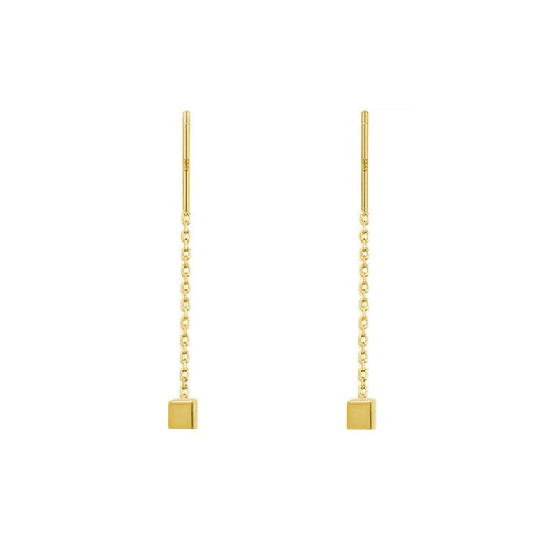 

Simple Style Snake Bone Tassel Drop Earrings for Women Long Dangle Earring Piercing Line Accessories Trendy Ear Jewelry