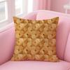 Classic Patterns Cushion Cover Pillowcase Short Plush Invisible Zipper Room Sofa Cushion Cover
