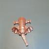 3D Printed Baby Elephant Figurine - Micro Landscape Ornament & Gift Model