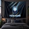 Personalized Tapestry Wall Hanging Lazio FC Pattern Art Background Cloth