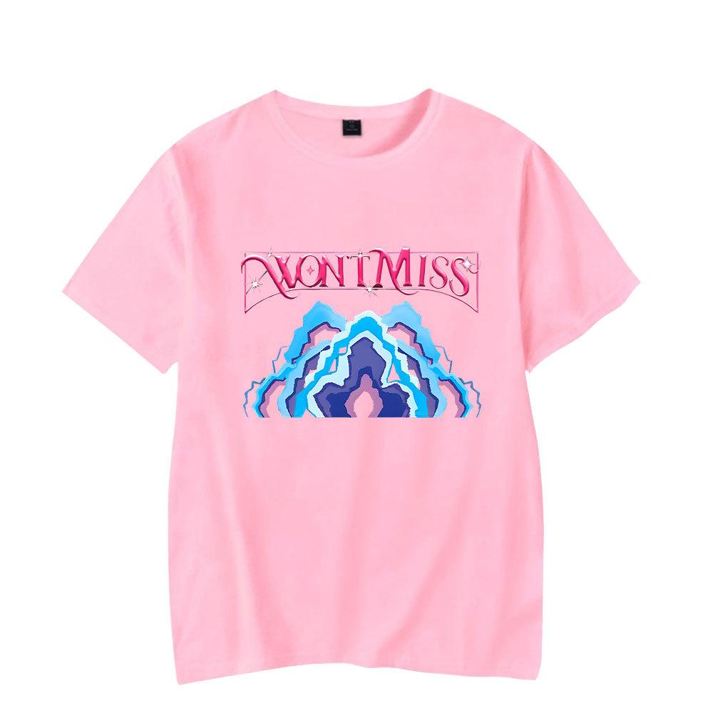 Anime KPop Demon Hunters Huntrix Tshirt Men Women Fashion Cotton T Shirt Summer Unisex Crewneck Short Sleeve  Streetwear Tees