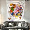 Hello! Sandybell Wall Tapestry Aesthetic Wall Hanging Printed Fabric Blanket Decorative Tapestries for Bedroom Living Room Home Decor