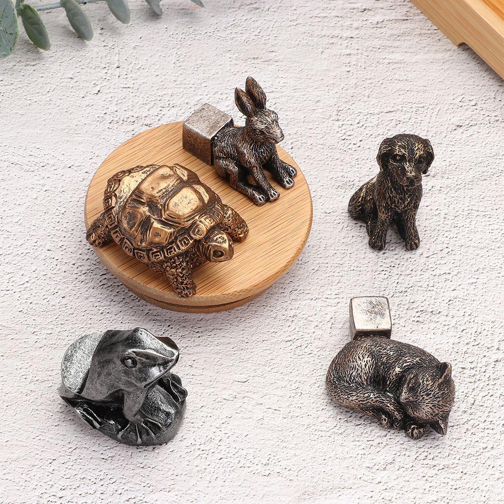 3Pcs Garden Decor Animal Resin Plant Stand Plant Pot Foot Bonsai Stand Flower Pot Support