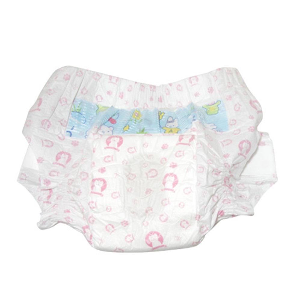 Soft Dog Diapers Female Disposable Dog Diapers Multiple Sizes Boy/Girl with Adjustable Tail Hole Male Dog