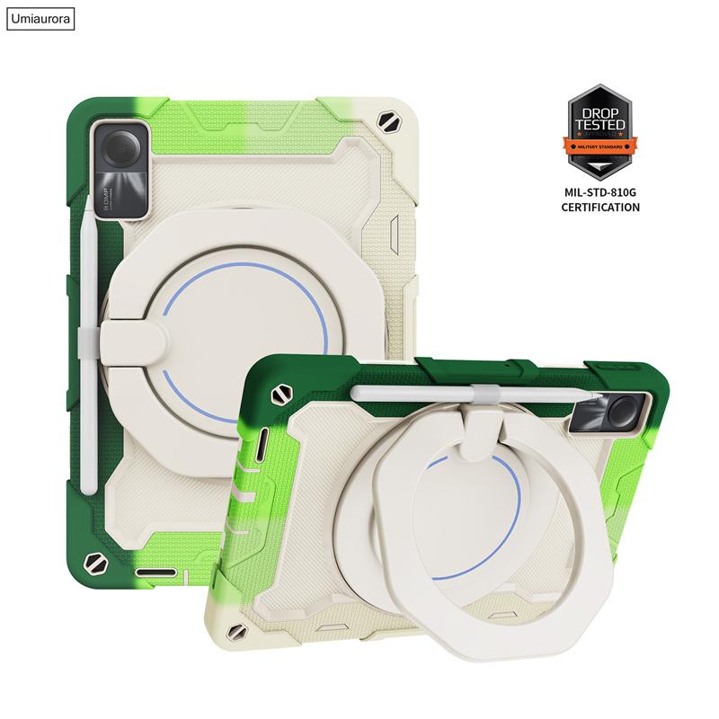 For Xiaomi Redmi Pad2 11 Inch SE 8.7 Pro 12.1 Pad 6 7 8 11.2 6S 7S Pro 12.5 Heavy Duty Rugged Tablet Case Stand Shockproof Funda