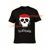 Fito & FITIPALDIS Men's Vintage Black T-Shirt with Skull & Red Beret Graphic Print - Relaxed Fit Short Sleeve Crew Neck Casual Shirt, S-XXL Sizes