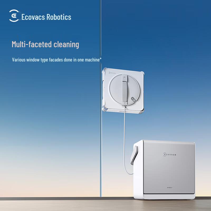 Ecovacs W2S Window Cleaning Robot CN plug (adapter included)