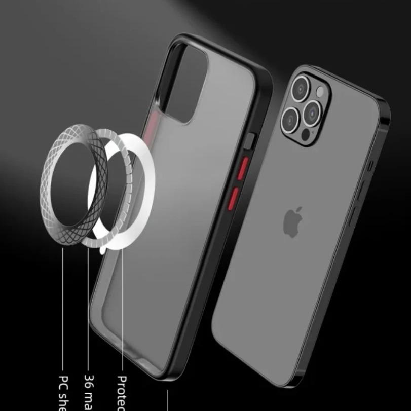 Magnetic Metal Plate Pad Sticker Mount Magnet Stand For Magsafe iPhone 17 16 15 14 13 12 Series Wireless Charger Phone Holder