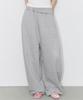 ILLIGO Lace Ribbon Sweatpants Melange