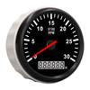 Turometru 85mm 3.35in 3000RPM IP67 Rezistent la apă Turometru cu orometru LCD Iluminare de fundal roșie pentru mașină camion barcă
