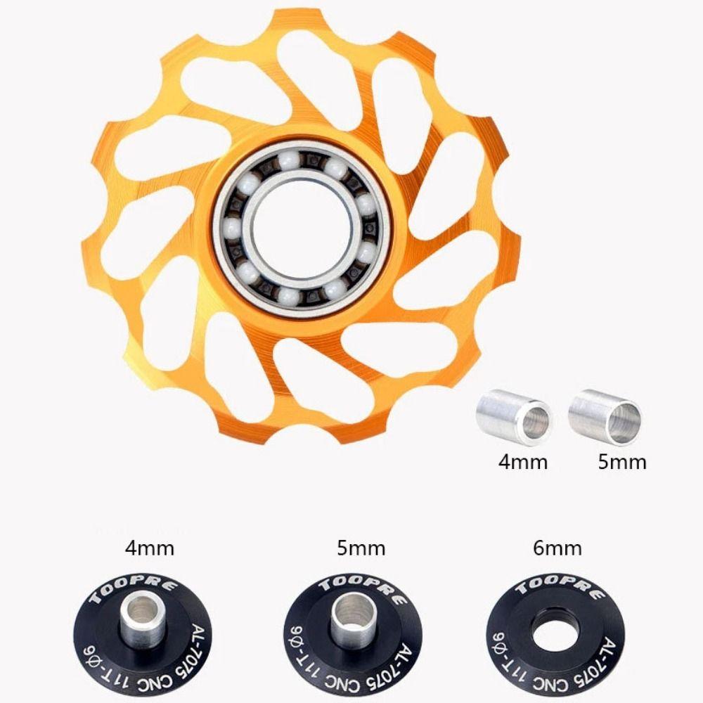 Riemenscheibe Fahrrad Schaltwerk Riemenscheibe AL7075 CNC Fahrrad Stahl Riemenscheibe Lager Übertragungsteile
