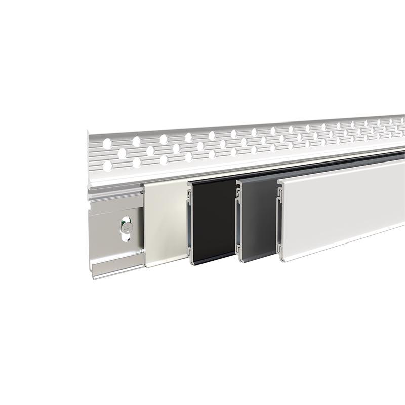 Meitong Ultra-Thin Pre-embedded Aluminum Alloy Skirting Board