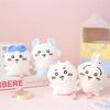 Original Chiikawa Anime Plush Doll Kawaii Usachi Keychain Hachiware Keyring Stuffed Pendent Backpack Ornament Toy Birthday Gift