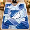 Couverture en Flanelle TSG Hoffenheim FC Couverture Douce et Chaude pour Canapé Lit Intérieur Salon