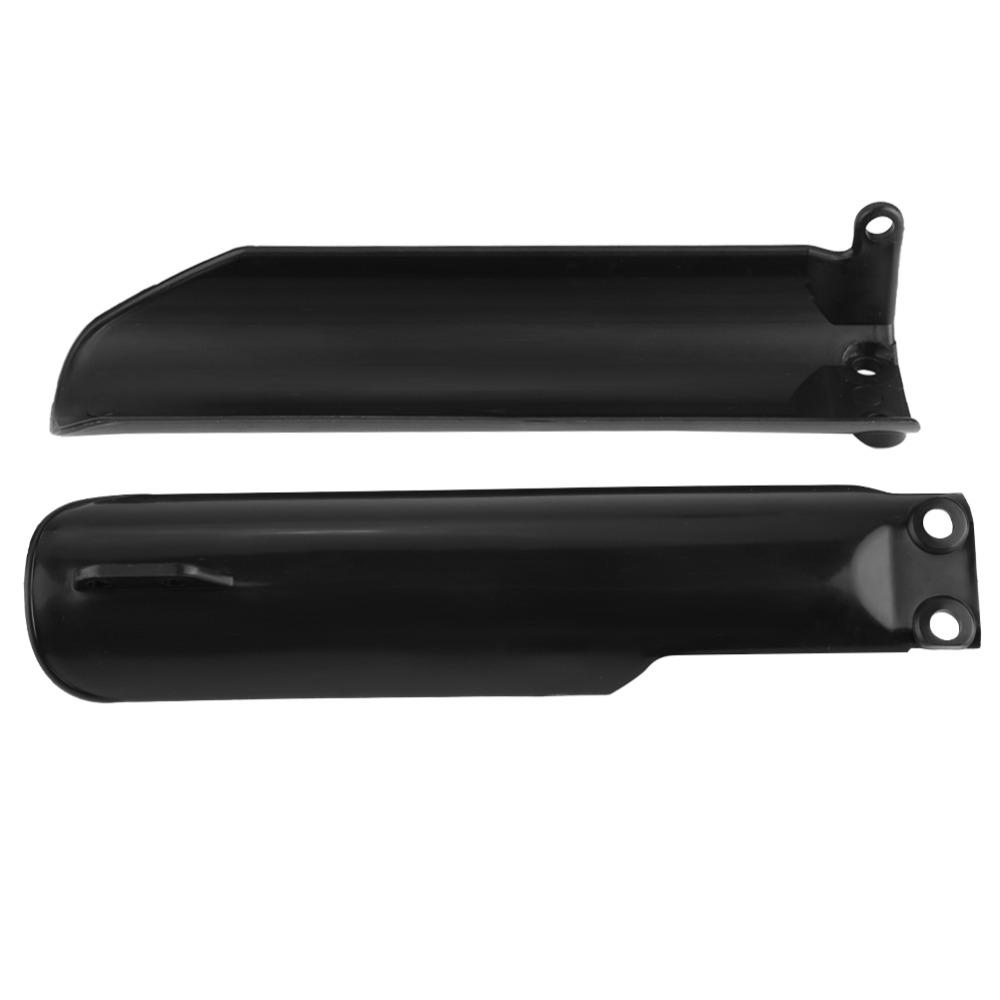 1 Pair Plastic Front Fork Guards 270mm/10.63 Inch Motorcycle Fork Protectors For Dirt Bike