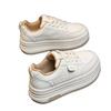 Girls' little white shoes platform-soled versatile 2025 new popular autumn fashion campus leisure sports heightening board shoes women