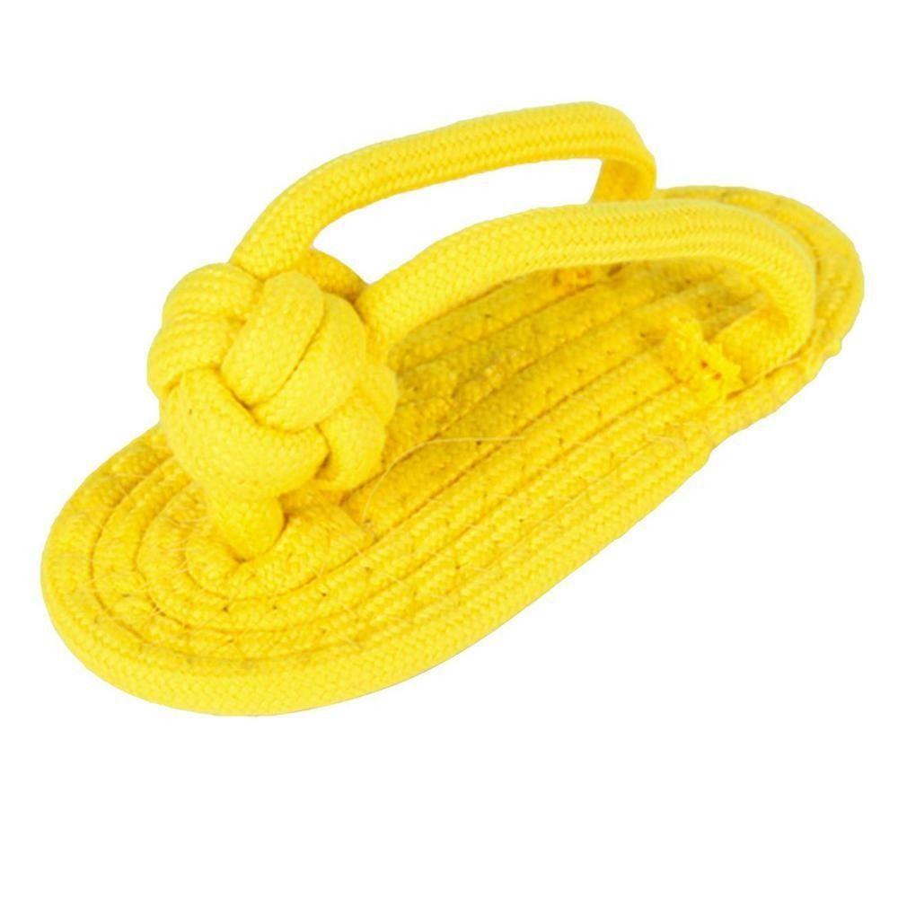 Resistance for Stress Relieving Dogs Accessories Pet Molar Rope Dog Chew Knot Toy Cat Slipper Toy
