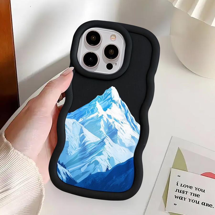 Winter Snow Merry Christmas Soft Phone Cover Case for iPhone 15 Plus 14 16 Pro Max 11 XR 12 8 17 Air 13