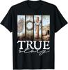 Wahre Geschichte Oster Tag Kreuz Jesus Christlich Er ist Auferstanden T-Shirt