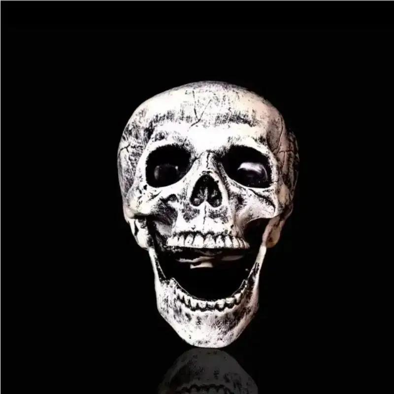 Terrifying Skull Halloween Home Decoration Suitable Horror Theme Family Festival Party Decorative Supplies Garden Decor Props