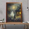 DIY Diamond Painting Canvas Moonlight Night Cat Design 5D Full Drill Art Creative Leisure Craft Home Decor Wall Decoration