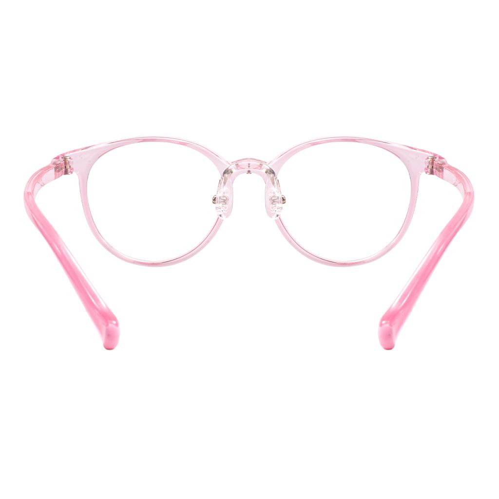 TR90 Children Round Glasses Frame Boys And Girls Plastic Transparent Lightweight Spectacle For Optical Prescription Lenses