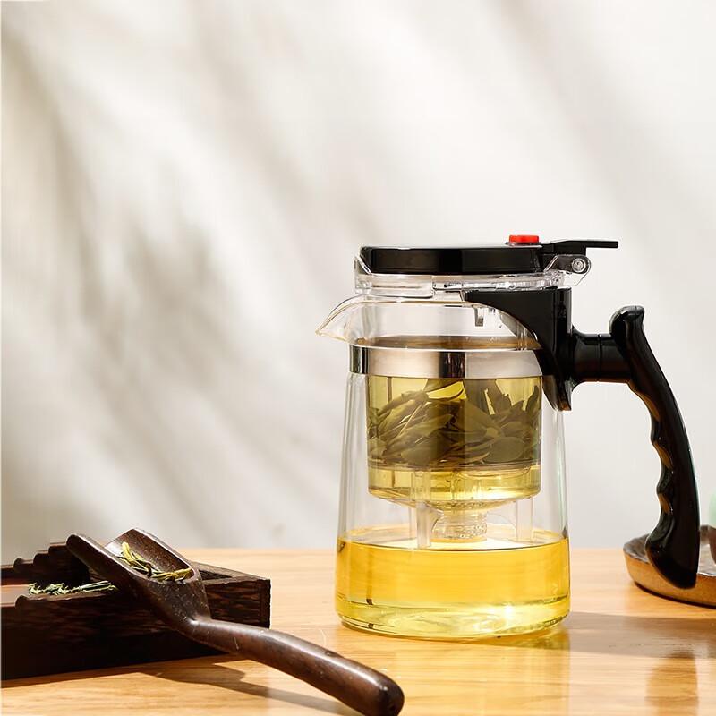 Fuguang Heat-Resistant Glass Teapot with Infuser and Thermometer