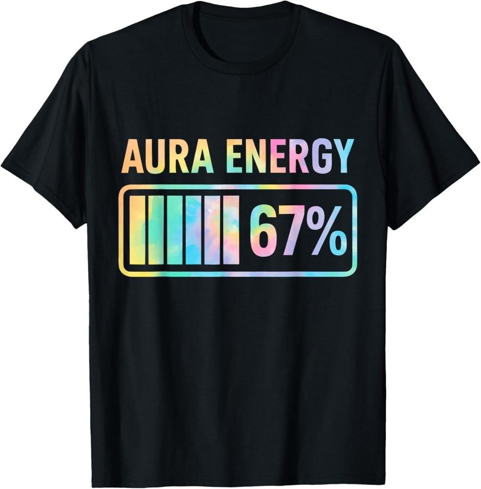 

Аура Энергии 67 Смешной Мем Шесть Семь Сленг Альфа Поколения Футболка унисекс 4XL