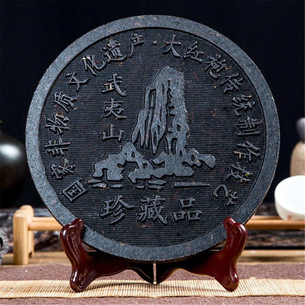 500g Dahongpao Tea Cake  Wuyishan Oolong Tea Black Tea Healthy Slimming Oolong Tea
