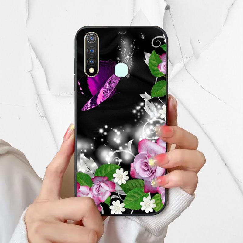 Case For Vivo Y19 Y 19 Cover Silicone Soft TPU Phone Case For Vivo Y19 1915 VIVOY19 Funda Capa Fashion Shockproof Shell Coque