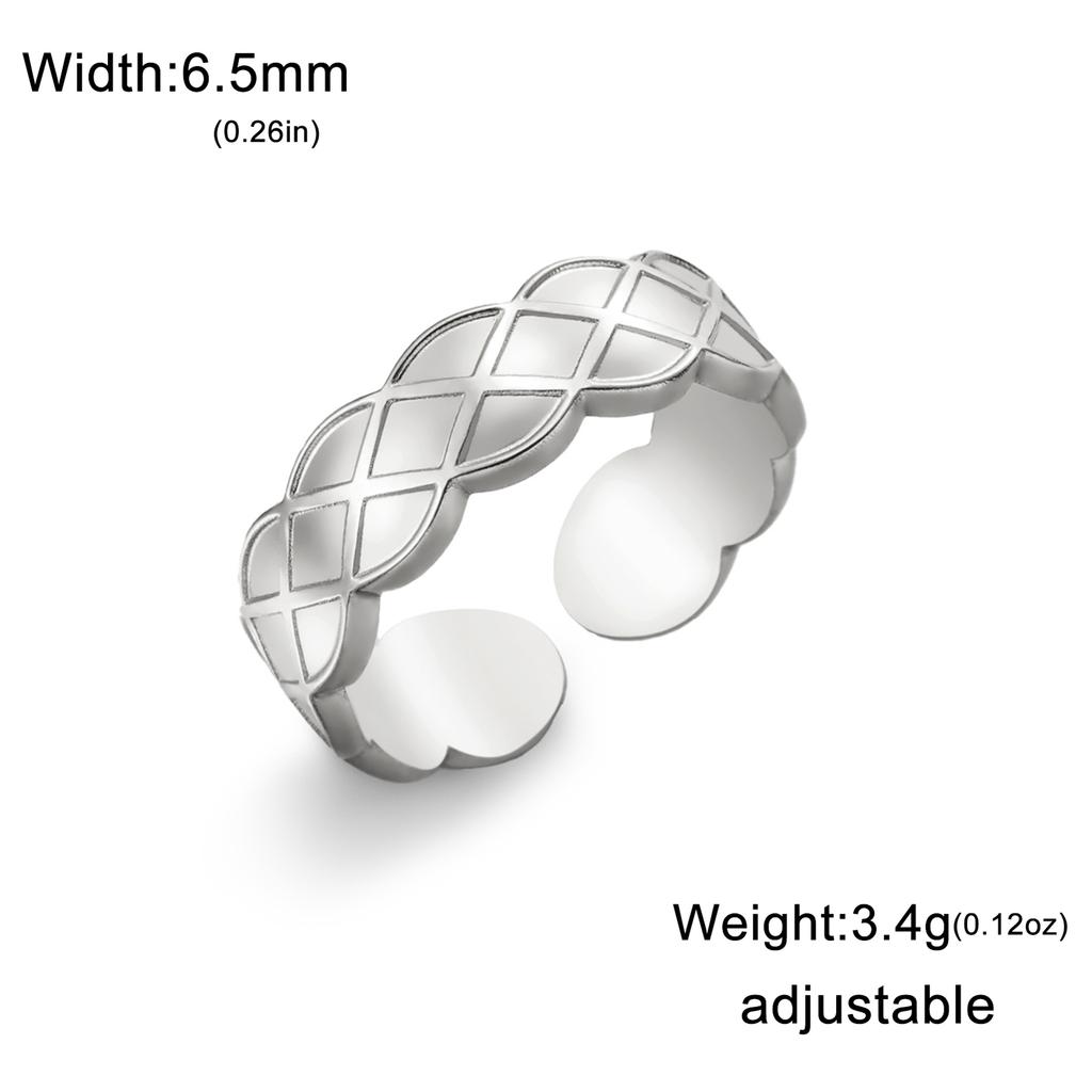 Fashion Stainless Steel Open Ring Dragonfly Irregular Geometric Finger Rings Women Jewelry Wedding Gift Wholesale