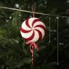 1pc Festive Red & White Christmas Lollipop Decorations - Hanging Ornaments for Tree, Home & Gifts,Christmas Decorations