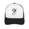 Moderne Klaviermelodie Noten Emblem Netz Baseballkappe Lässige Mütze Outdoor Für Damen Unisex FeUnisex