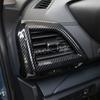 For Subaru Forester -2024 Center Console Air Vent Cover Trims Carbon Fiber