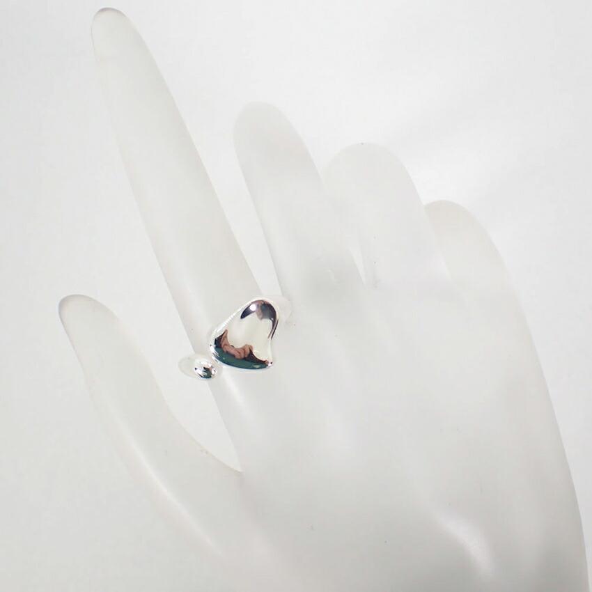 [Used] TIFFANY 925 Heart Ring / Size 12 / j9-6