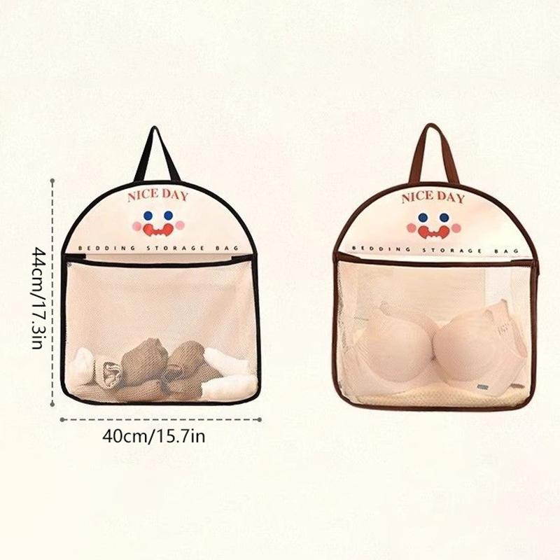 Aufbewahrungstasche für Unterwäsche, zum Aufhängen, atmungsaktive Netztasche, Socken-Aufbewahrungstasche, Kleiderschrank-Organizer, Aufbewahrungstasche für Spielzeugpuppen
