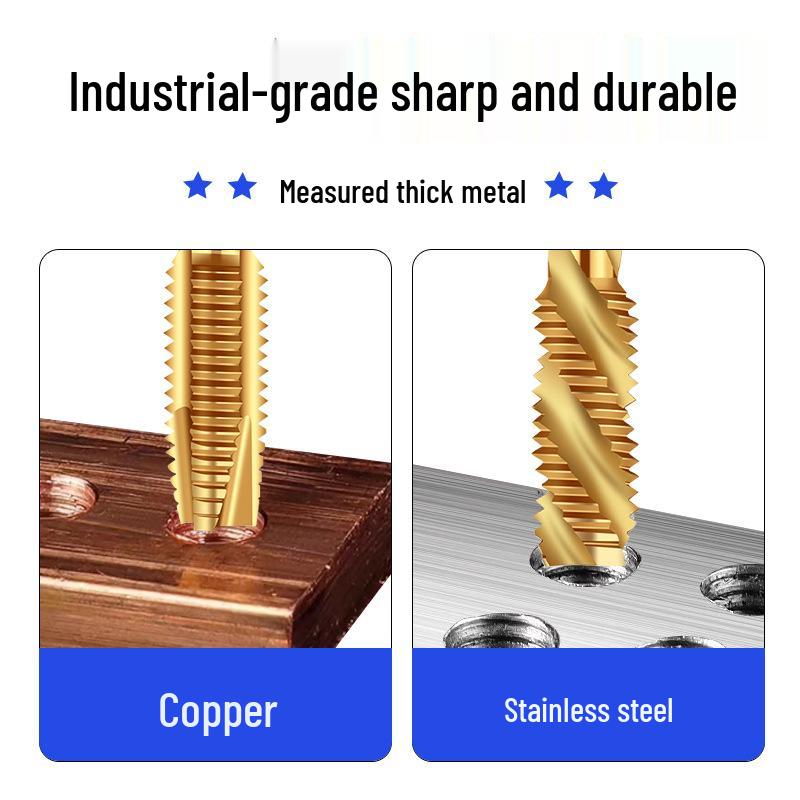 High-Strength Alloy Stainless Steel Tap with Spiral Groove and Anti-Breakage Design