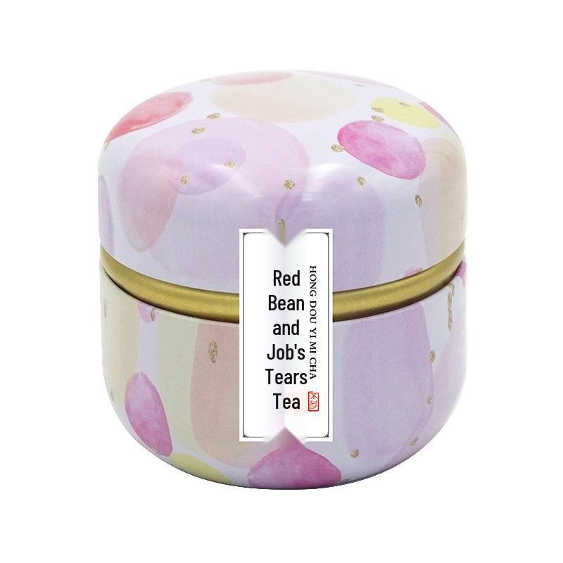 Goddess Festival Gift Box: Peach Osmanthus Oolong & Rose Black Tea in Small Iron Cans