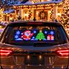 Christmas LED Car Rear Window Display App-Controlled Flexible Pixel Screen Animated Holiday Scenes For Car Rear Windows With App Control Flexible LED