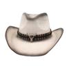 Spring And Summer Men'S And Women'S Western Cowboy Hats, Ethnic Style Cowboy Hats, High-End Street Photography Hats