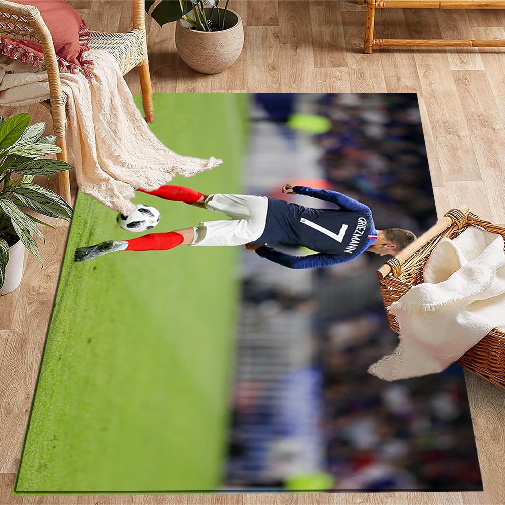 Atletico Madrid's Player Action Carpet Perfect for Decorate room Outdoor Hallway Bedrooms Anti-slip Rug Decorate Offices Best for Christmas