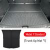 Floor Mats for Tesla Model Y Standard  2026 Trunk Mat Cargo Liner Backrest Mats Accessories [Not Fit Premium and Performance]