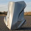 Motorcycle GS Replacement Windshield with Mounting Holes Aerodynamic Contoured Windscreen