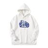 Men's Heavyweight Velvet-Lined Hooded Sweatshirt: Trendy American High Street Jacket for Autumn/Winter