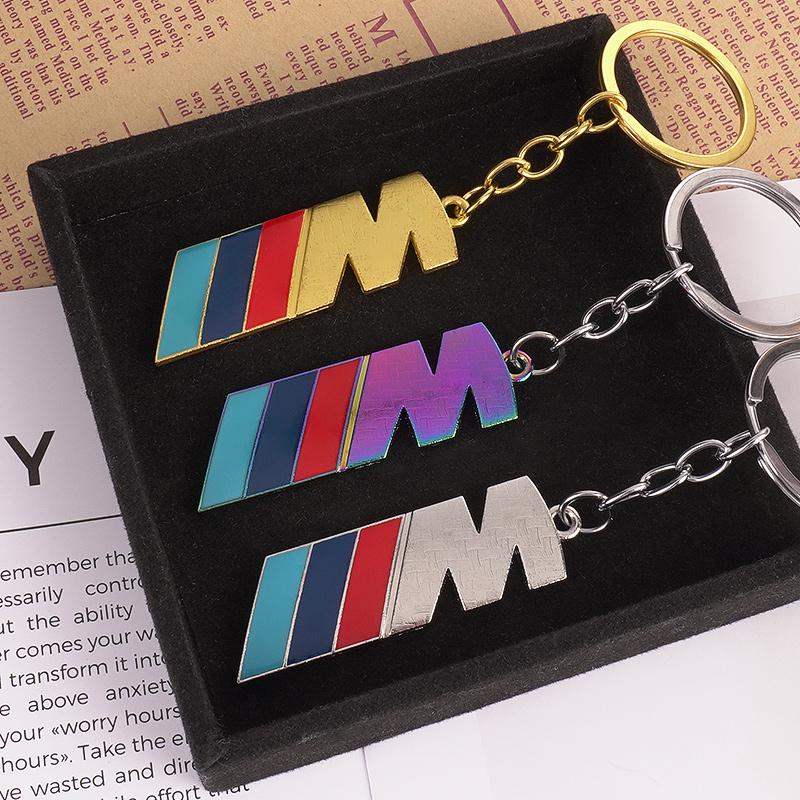 Luxury Metal Keychain Key Buckle Key Ring Auto Emblem Accessories For BMW E90 E91 E92 E93 E60 E61 F10 F07 E64 E63 Key Decoration cysh69