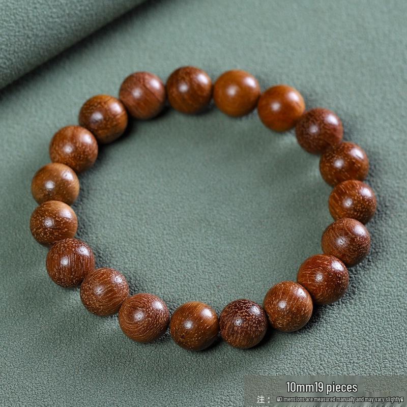 Burmese Yellow Rosewood & Wenge Buddhist Prayer Beads Bracelet - 108 Multi-loop Rosary Hand Chain, Hot Selling Buddhist Jewelry