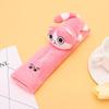 Universal Auto Seat Belt Seatbelt Covers Cartoon Car Seat Belt Covers Shoulder Pad Warm Flannel Interior Seat Cushion Protector