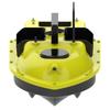 Bateau à appâts de pêche GPS avec 3 conteneurs d'appâts, bateau à appâts automatique avec portée à distance de 400 à 500M